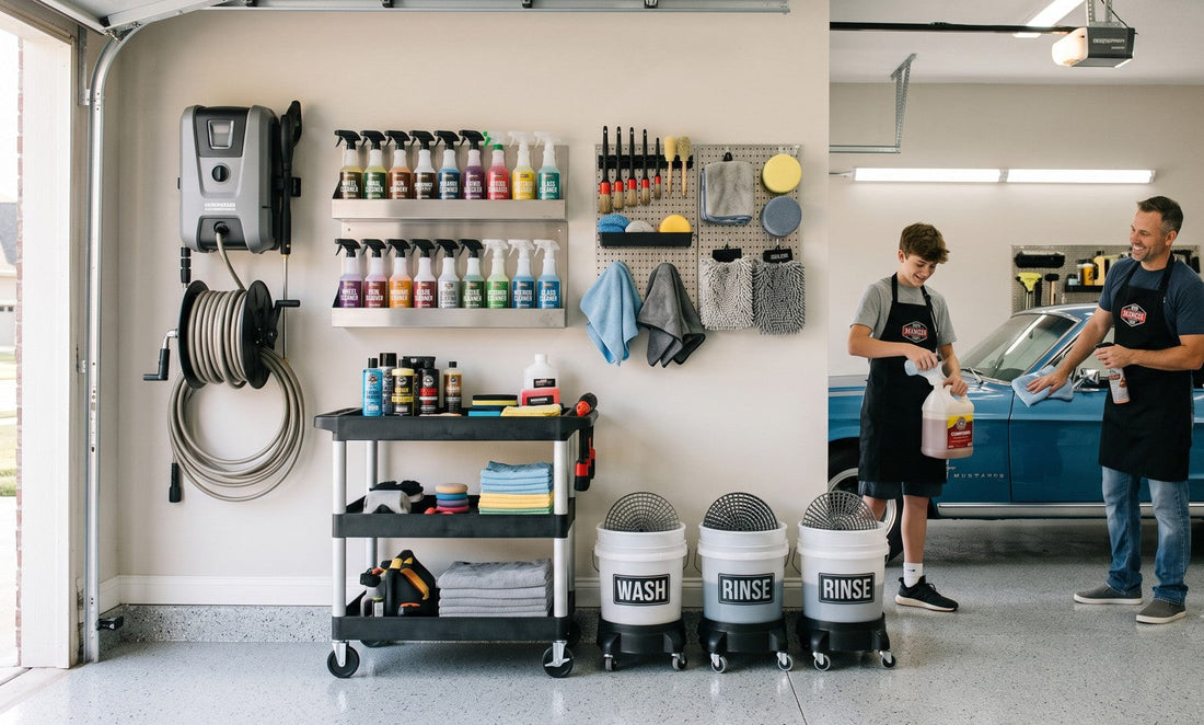 How to Build the Ultimate DIY Auto Detailing Station in Your Garage