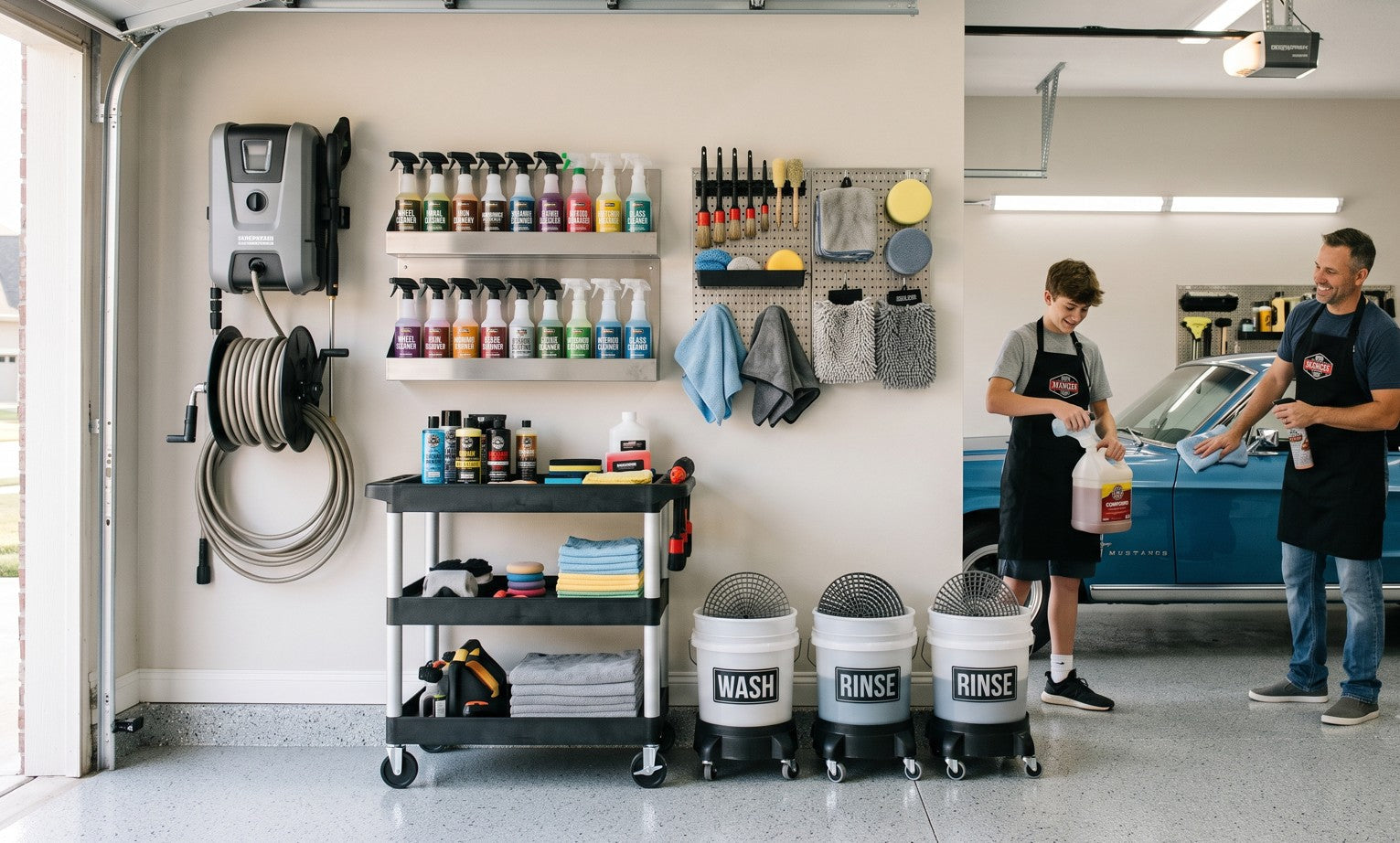 How to Build the Ultimate DIY Auto Detailing Station in Your Garage