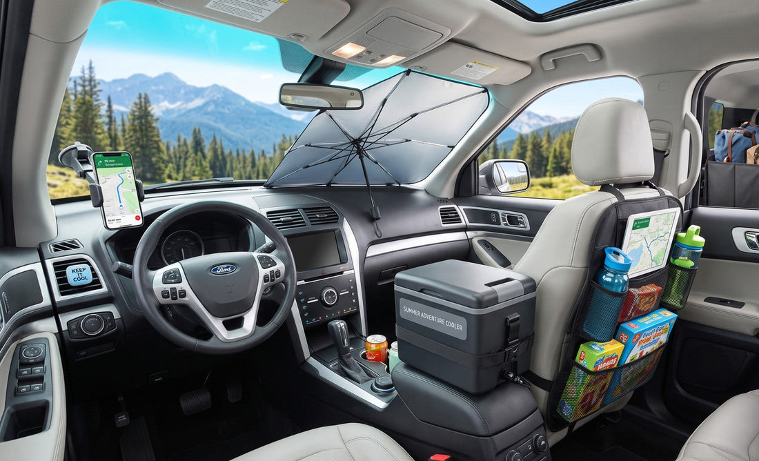 Summer Road Trip Essentials: Keep Your Cabin Cool and Organized