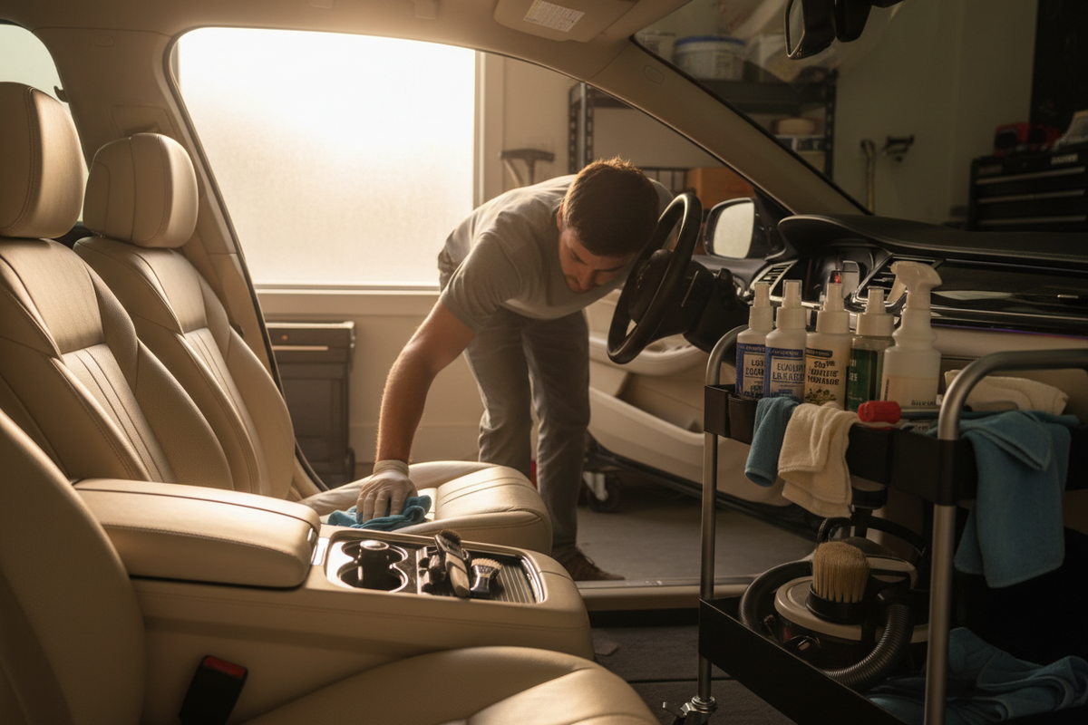 How to Detail Your Car Interior at Home Like a Pro: A Step-by-Step DIY Guide