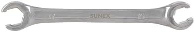 Sunex 980908 15 mm by 17 mm Fully Polished Flare Nut Wrench by SunexTools