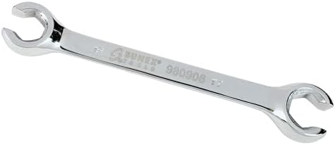 Sunex 980908 15 mm by 17 mm Fully Polished Flare Nut Wrench - Image 2