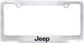 Jeep Wordmark License Plate Frame (Medium Top Rim)