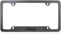 Jeep License Plate Frame - Blacked Out Metal Engraved