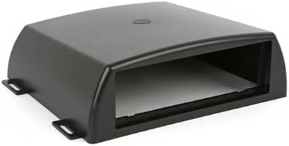 Scosche UDEB Universal Under Dash or Top Mount Single DIN Radio Installation Enclosure - Aftermarket Car Stereo Install Kit - Does Not Fit Double DIN Radios - See Images for Enclosure Dimensions