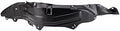 TRQ Front Right Inner Fender Liner Black Passenger Side