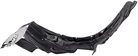 TRQ Front Left Inner Fender Liner Black Drivers Side