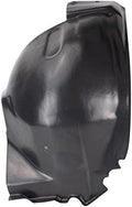 TRQ Front Right Rearward Inner Fender Liner Black Passenger Side