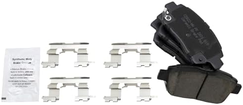 TRQ Front Brake Pads Ceramic Hardware