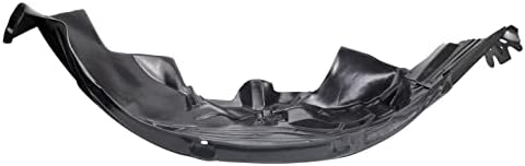 TRQ Front Left Inner Fender Liner Black Drivers Side