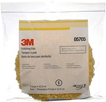 3M Perfect-It Wool Polishing Pad, 05754, 9 in, One Size, 1 Pad - Image 3