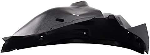 TRQ Front Left Inner Fender Liner Black Drivers Side