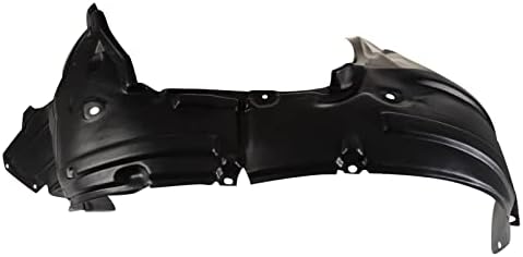 TRQ Front Left Inner Fender Liner Black Drivers Side