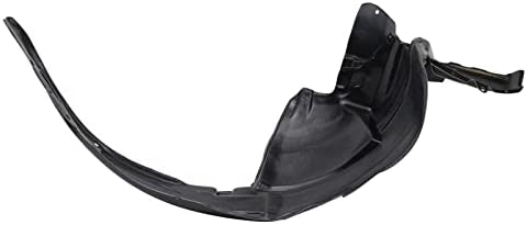TRQ Front Left Inner Fender Liner Black Drivers Side