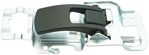 TRQ Door Handle Interior Inside Black Pair Set of 2 Front or Rear