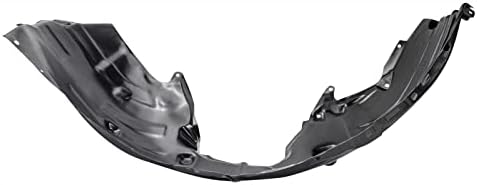 TRQ Front Left Inner Fender Liner Black Drivers Side