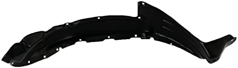 TRQ Front Left Inner Fender Liner Drivers Side