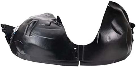 TRQ Front Left Inner Fender Liner Black Drivers Side