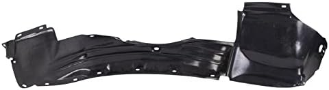 TRQ Front Left Inner Fender Liner Black Drivers Side