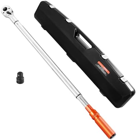 VEVOR 3/4 Inch Drive Click Torque Wrench 100-600 Ft-Lb / 136-814Nm by VEVOR