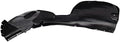 TRQ Right Inner Fender Liner Black Passenger Side
