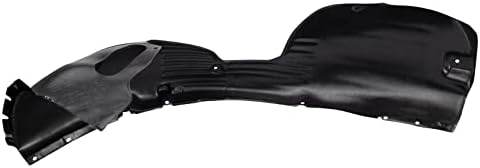 TRQ Right Inner Fender Liner Black Passenger Side