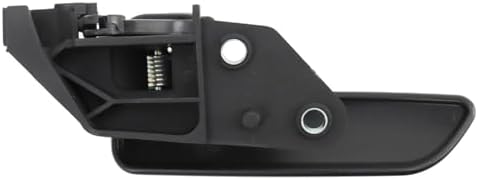 TRQ Front Right Interior Door Handle Black Passenger Side