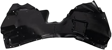 TRQ Front Left Inner Fender Liner Black Drivers Side