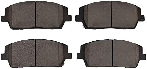 TRQ Front Ceramic Brake Pad Set
