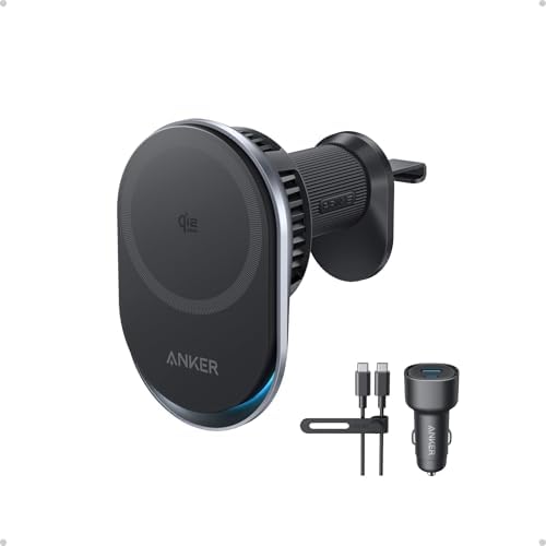 Anker Prime Qi2 25W MagSafe Compatible Wireless Car Charger Mount