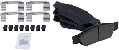 TRQ Front Brake Pads Ceramic Hardware