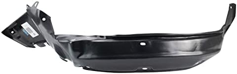 TRQ Front Left Inner Fender Liner Black Drivers Side