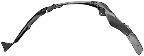 TRQ Front Right Inner Fender Liner Passenger Side