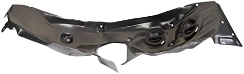 TRQ Front Right Inner Fender Liner Black Passenger Side