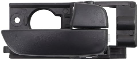 TRQ Front Right Interior Door Handle Black Passenger Side