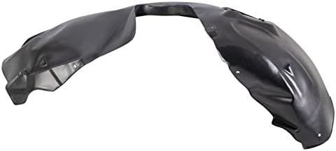 TRQ Front Left Inner Fender Liner Black Drivers Side