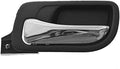 TRQ Rear Left Interior Door Handle Black Drivers Side