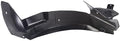 TRQ Front Right Rearward Inner Fender Liner Black Passenger Side