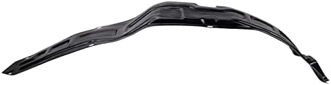 TRQ Front Left Inner Fender Liner Black Drivers Side