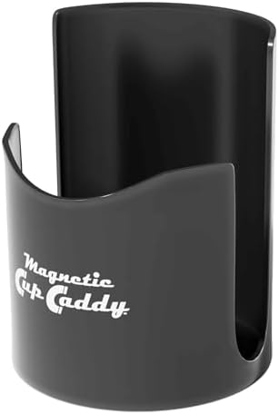 Master Magnetics Magnetic Cup Holder - Caddy for Bottles, Glasses, and Cans - Fits on Fridge, Lawnmower, Forklift, Cart, or Ladder - Heavy-Duty Magnet by MasterMagnetics