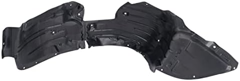 TRQ Front Left Inner Fender Liner Black Drivers Side