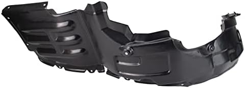 TRQ Front Left Inner Fender Liner Black Drivers Side