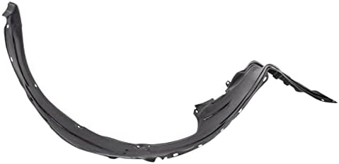 TRQ Front Left Inner Fender Liner Black Drivers Side
