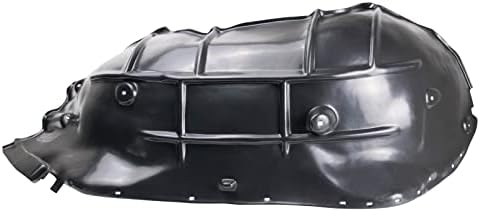 TRQ Left Inner Fender Liner Black Drivers Side