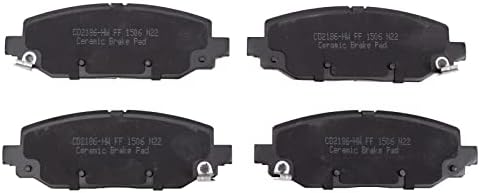TRQ Rear Brake Pads Ceramic