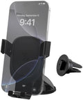 Scosche GHVWD 3-in-1 Universal Suction Cup Phone Mount for Car and Truck Dashboard/Windshield/Vent Mount, 360° Adjustable Phone Stand, Cell Phone Holder Compatible with iPhone and All Android Phones
