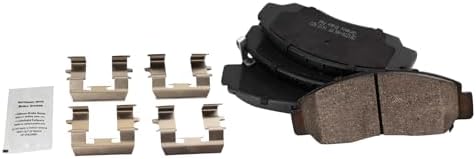 TRQ Front Ceramic Brake Pad Set