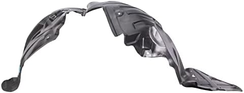 TRQ Front Left Inner Fender Liner Black Drivers Side