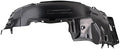 TRQ Front Left Inner Fender Liner Black Drivers Side