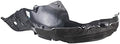 TRQ Front Left Inner Fender Liner Black Drivers Side